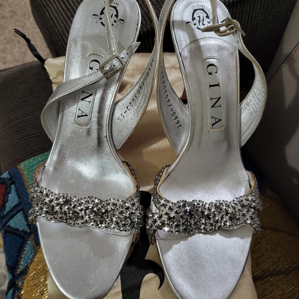 Gina Crystal embellished sandals